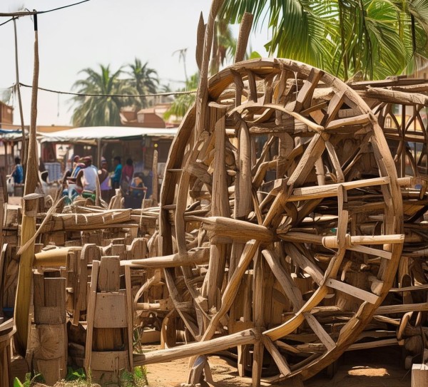 安哥拉，wooden machinery的经济支柱与生活体验